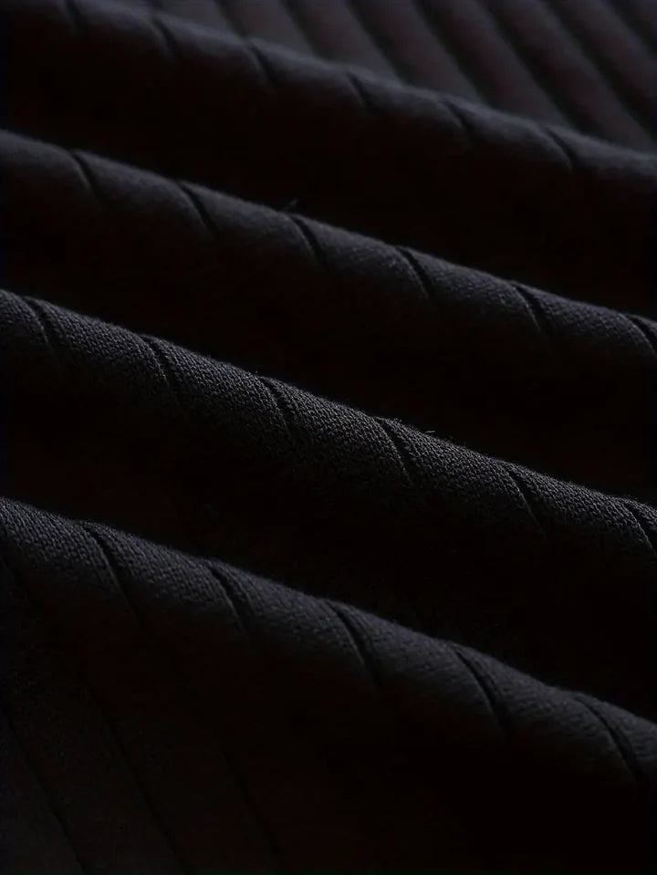 Torino: Muscle Fit Ribbed Knit Sweater
