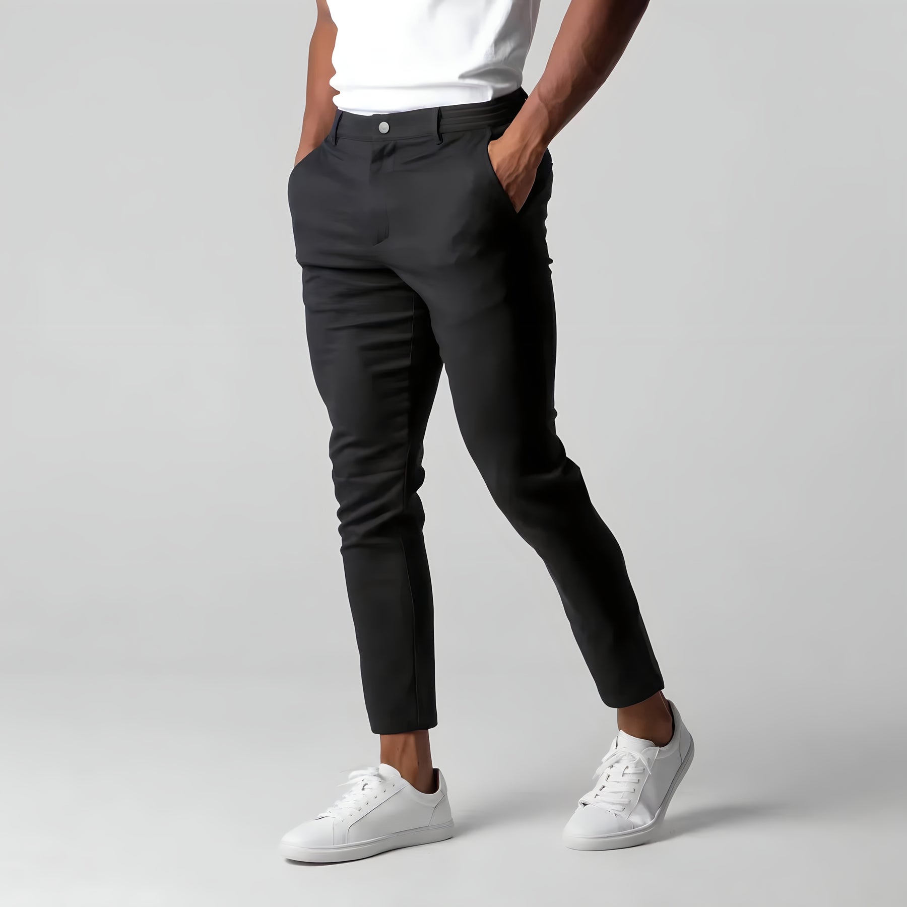 Cesare: Slim Fit Movement Trousers