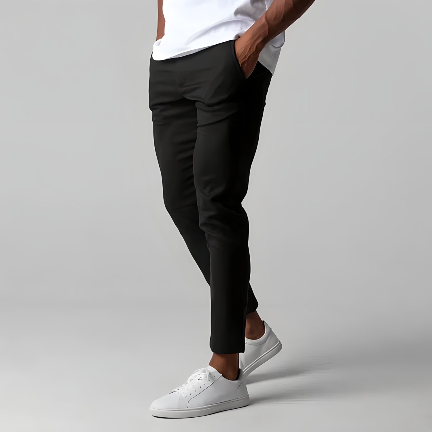 Cesare: Slim Fit Movement Trousers