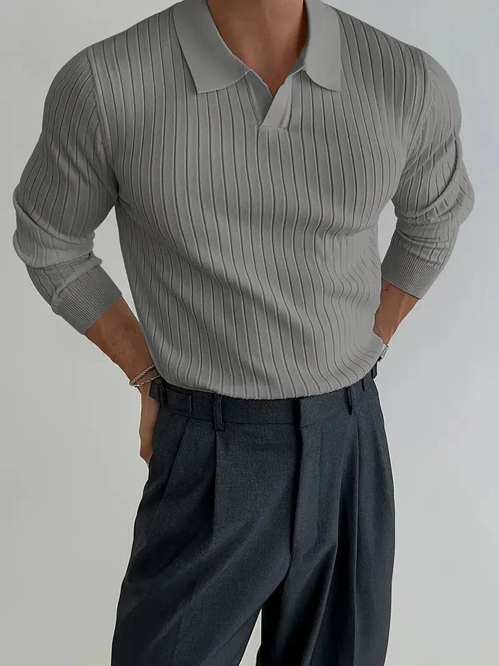 Venice: Muscle Fit Knit Sweater