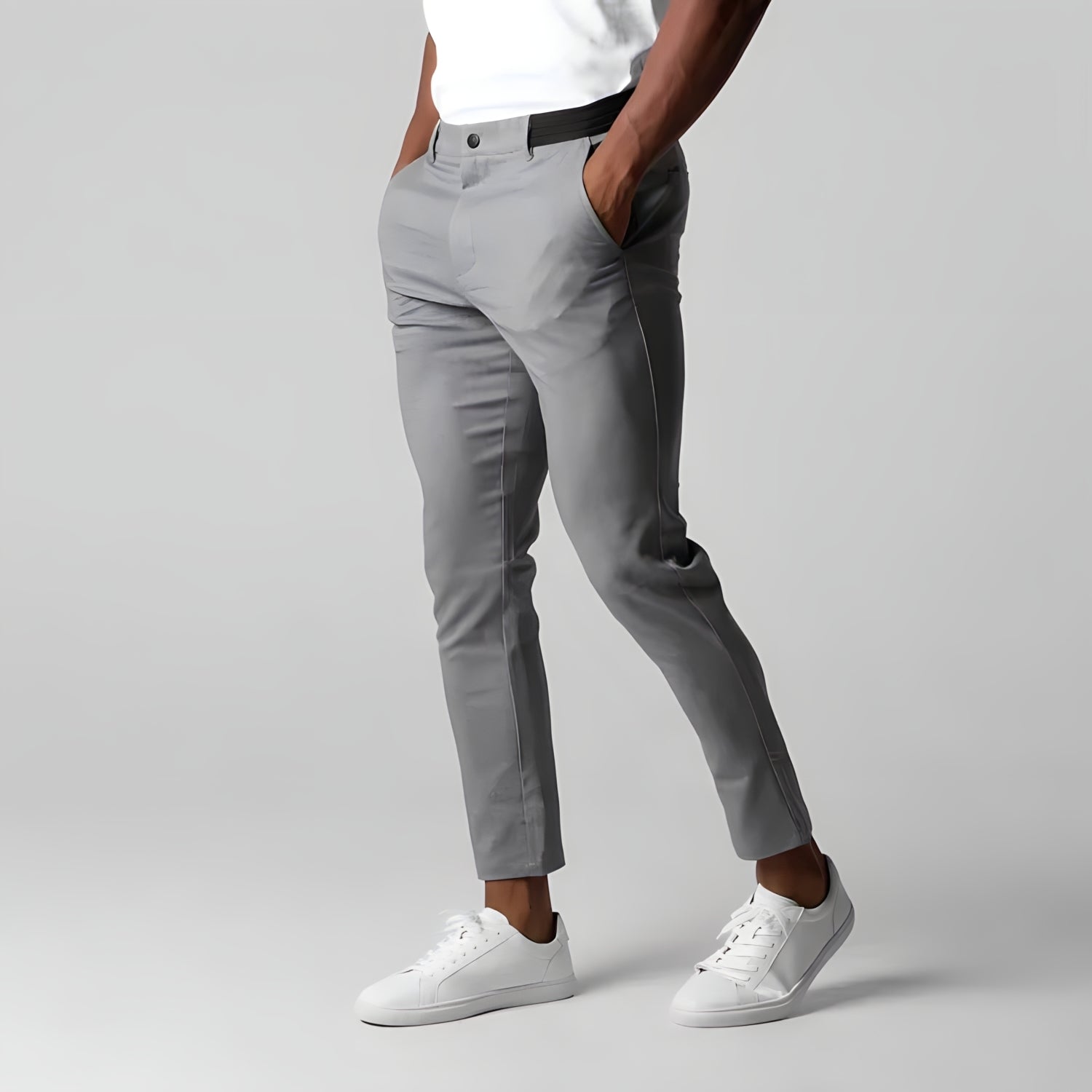 Cesare: Slim Fit Movement Trousers