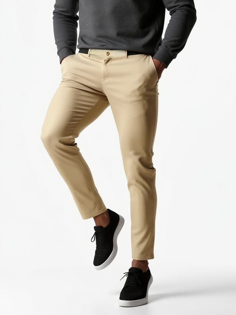 Cesare: Slim Fit Movement Trousers