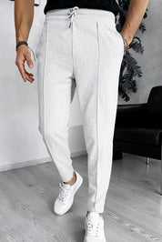Franco: Textured Slim Joggers